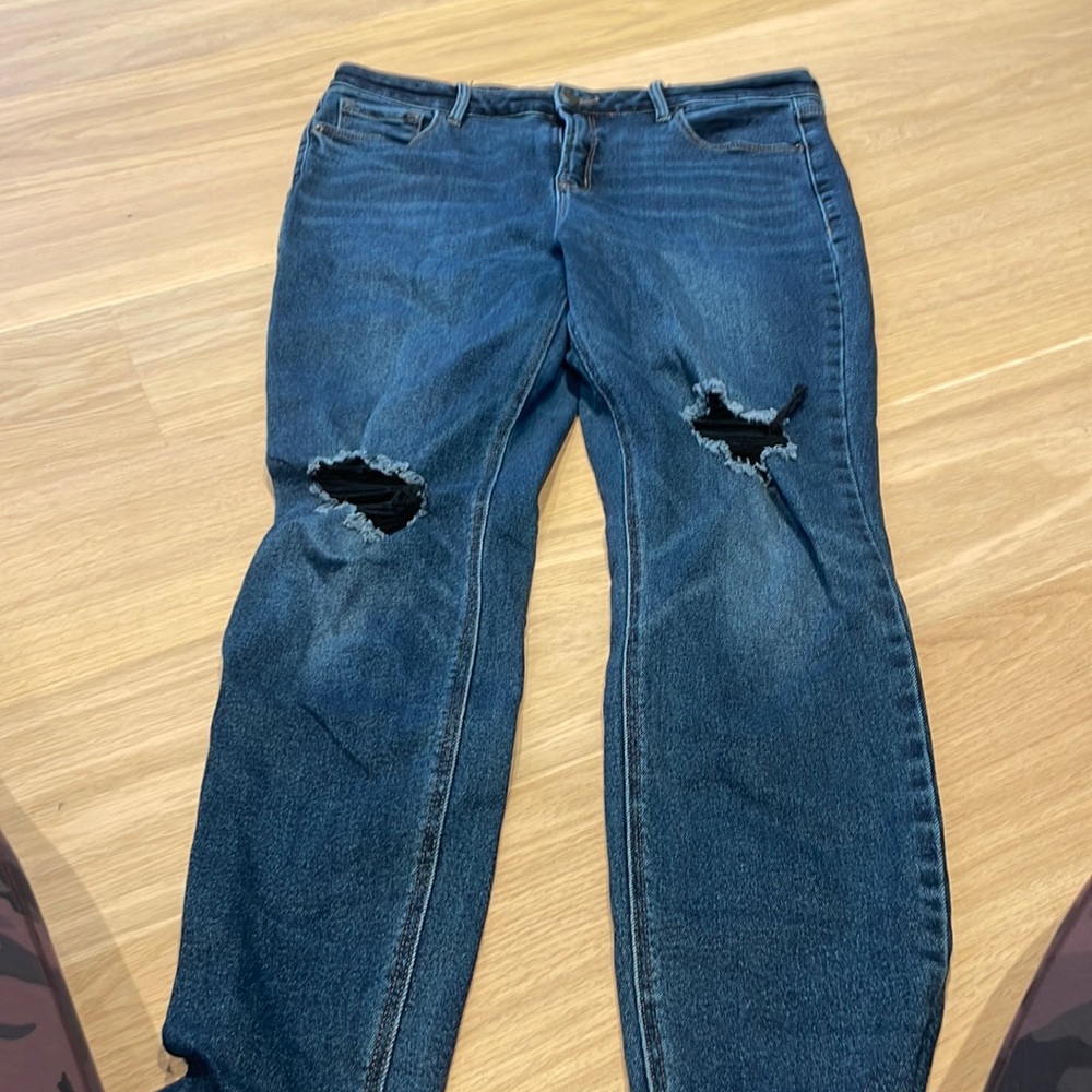 Super Skinny High Rise Jeans